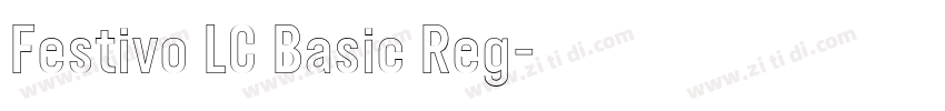 Festivo LC Basic Reg字体转换